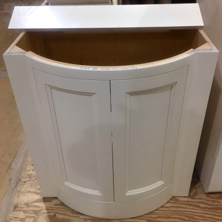 Curved Cabinet