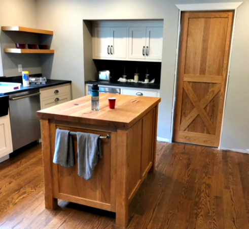 Cherry Kitchen Island