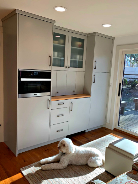 grey cabinets